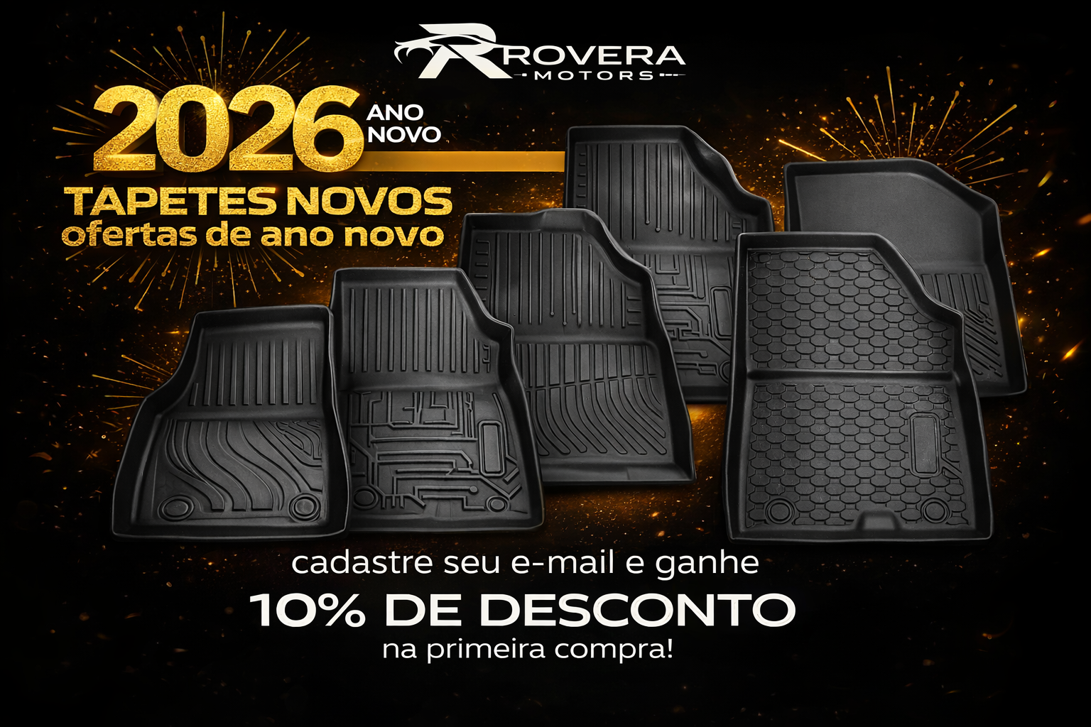 Cupom de boas-vindas